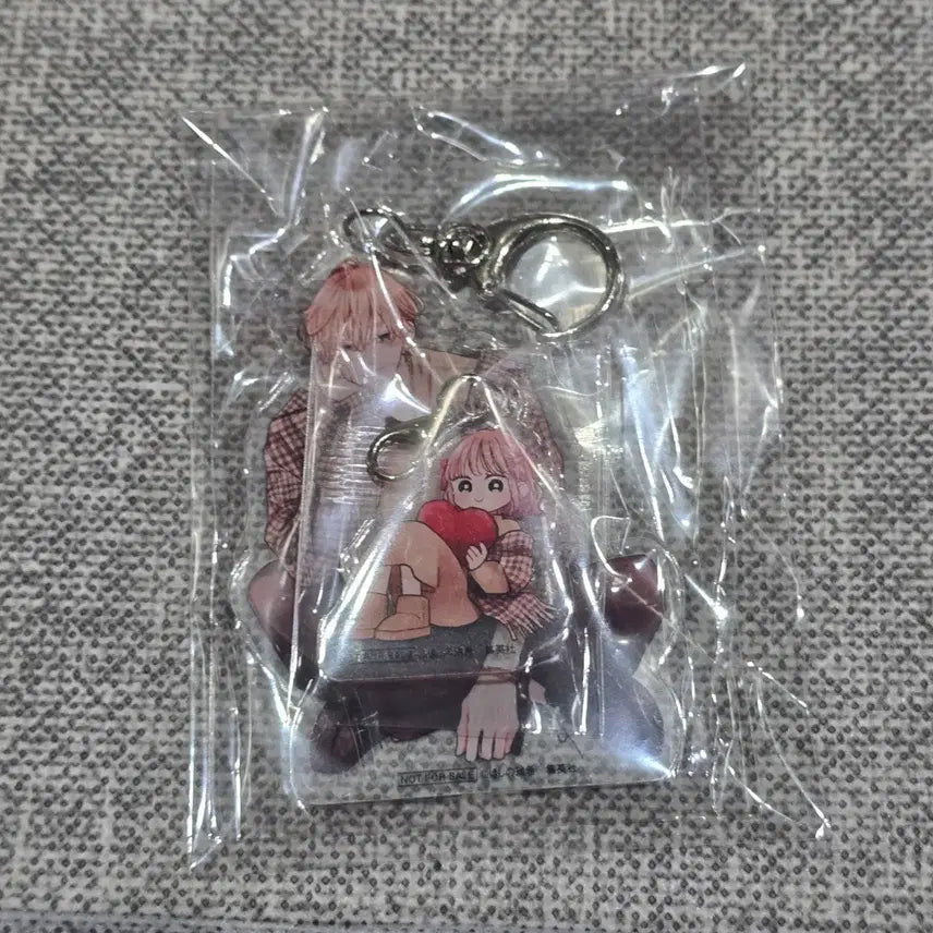 [BUNJANG] Irresistible "I Love You" Acrylic Goods Magazine Keyring / 불가항력의 i love you 아크릴 굿즈 순정 만화책 전프레 잡지 키링