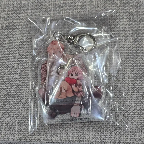 [BUNJANG] Irresistible "I Love You" Acrylic Goods Magazine Keyring / 불가항력의 i love you 아크릴 굿즈 순정 만화책 전프레 잡지 키링