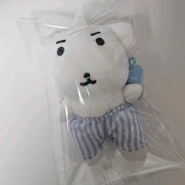 [BUNJANG] Cute Dog Pajama Pants Keyring Doll / 귀여운 강아지 눈멍냥이 키링 인형 파자마 바지