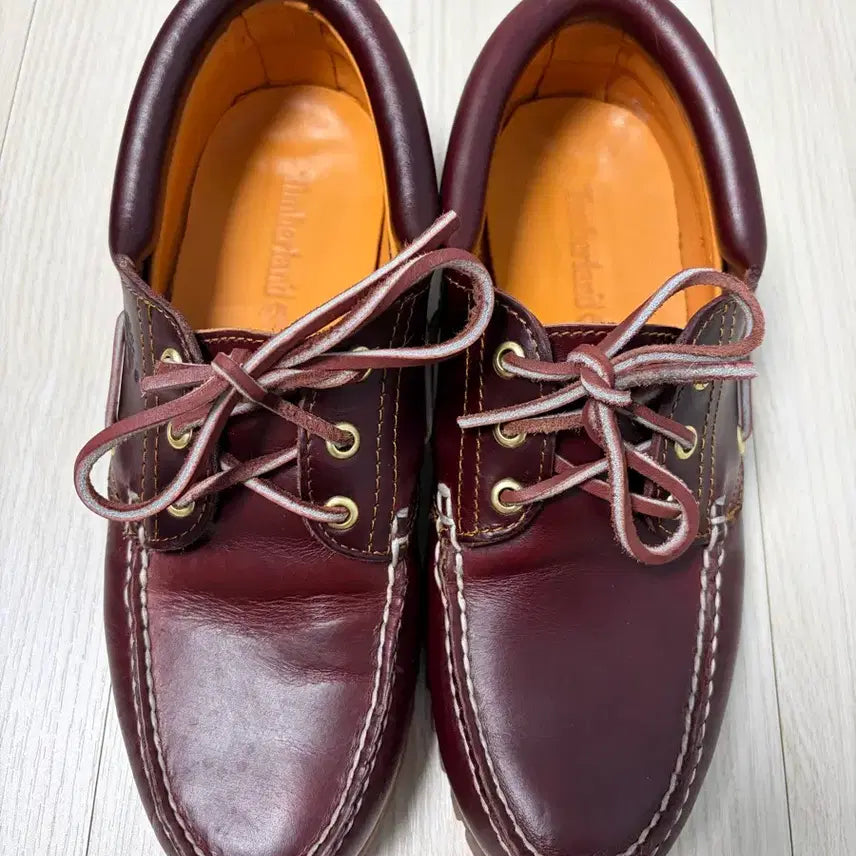 [BUNJANG] Timberland 3-Eye Burgundy Size 255 Shoes / 팀버랜드 3아이 255사이즈 버건디 판매합니다