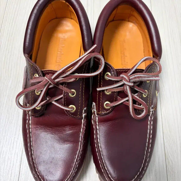 [BUNJANG] Timberland 3-Eye Burgundy Size 255 Shoes / 팀버랜드 3아이 255사이즈 버건디 판매합니다