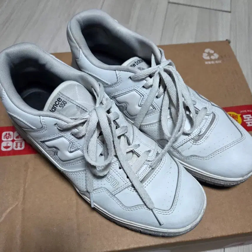 [BUNJANG] New Balance 550 White / 뉴발란스 550 280 화이트