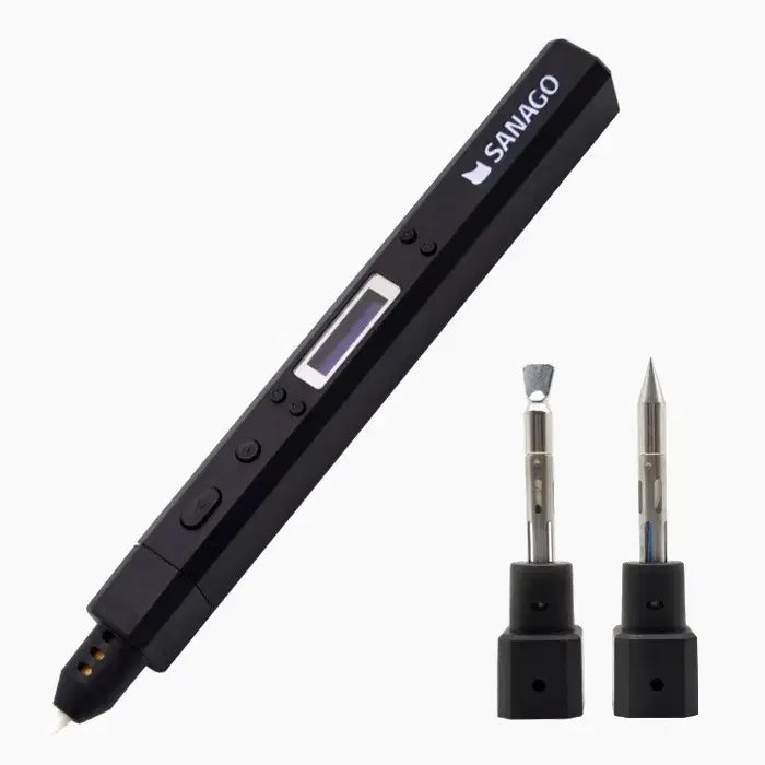 [BUNJANG] New Sana Go Pen, Large Capacity Green Filament, Soldering Iron Bundle / 뉴사나고펜, 대용량 필라멘트 초록색, 다리미인두기 일괄