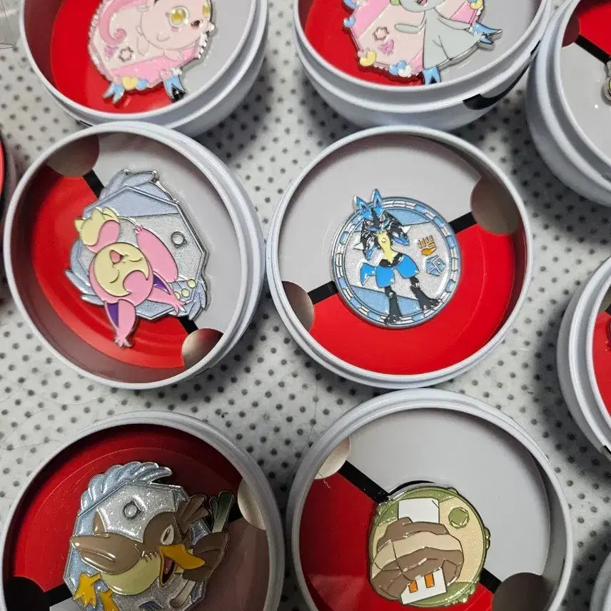 [BUNJANG] Pokemon Random Badge Set (Series 1 & 2) / 포켓몬 랜덤뱃지 1탄 2탄