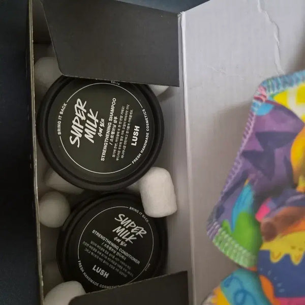 [BUNJANG] Lush Super Milk Shampoo & Conditioner Set / 러쉬 슈퍼밀크 수퍼밀크 샴푸/컨디셔너 2종 세트 100g