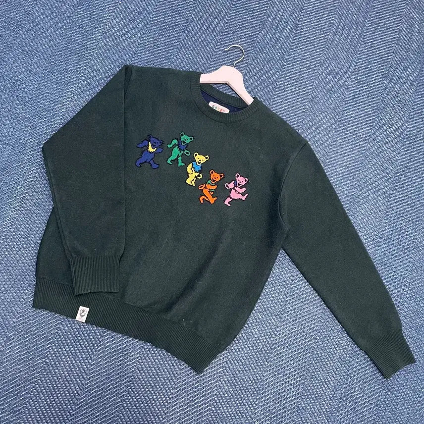 [BUNJANG] thisisneverthat x Grateful Dead Knit Sweater / [S] 디스이즈네버댓 X 그레이트풀데드 니트 만원샵