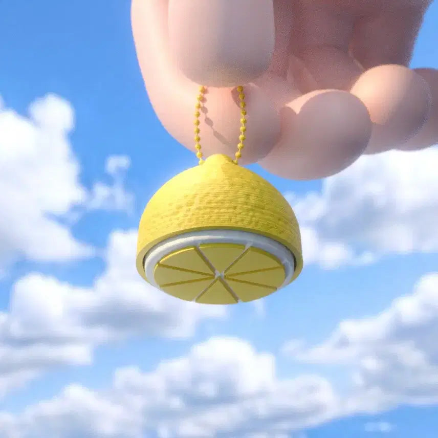 [BUNJANG] Lemon Clicker Keychain / 레몬 클리커 키링