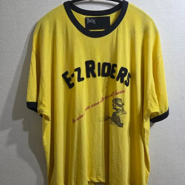 [BUNJANG] Pali Hollywood EZ Rider Ringer T-Shirt / 팔리할리우드 EZ RIDER 티셔츠