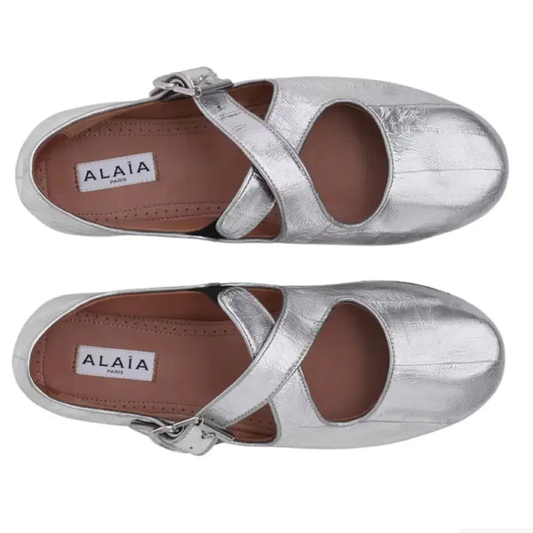 [BUNJANG] Alaria Chris Cross Flat Shoes / 알라리아 크리스 크로스 플랫슈즈(38.5)