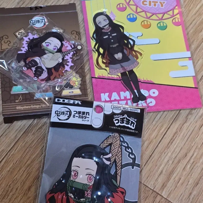 [BUNJANG] Ufotable Demon Slayer Nezuko Rubber Charm Set / 귀멸의칼날 네즈코 유포터블 도쿄돔 애니플렉스 러버참 굿즈 아크릴