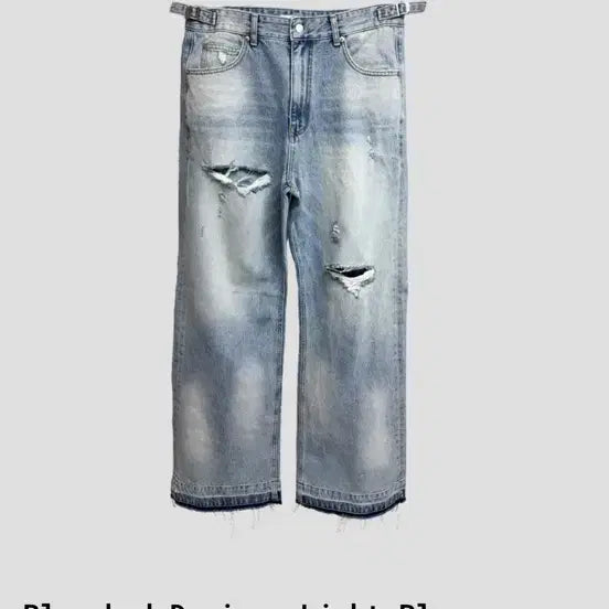 [BUNJANG] Nonnond Bleached Denim Light Blue / [3] 논노드 블리치드 데님 라이트 블루