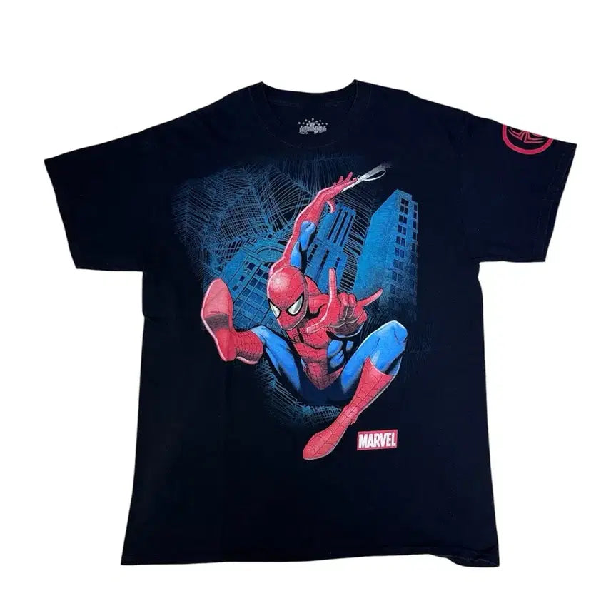 [BUNJANG] Vintage Marvel Spider-Man Graphic T-Shirt / 빈티지 마블 스파이더맨 MARVEL SPIDERMAN 티셔츠 L