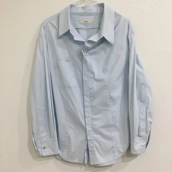 [BUNJANG] System Pocket Shirt Blouse / SYSTEM 시스템 포켓 셔츠 블라우스