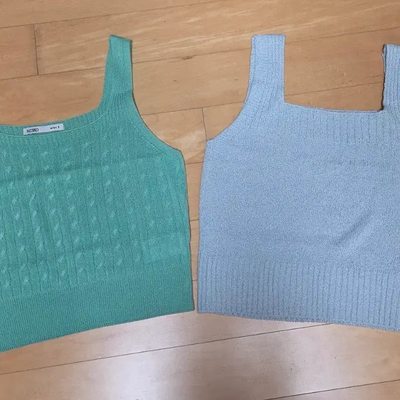 [BUNJANG] MISO Summer Camisole Bundle Set / 미쏘 여름 나시 새상품 2장 일괄