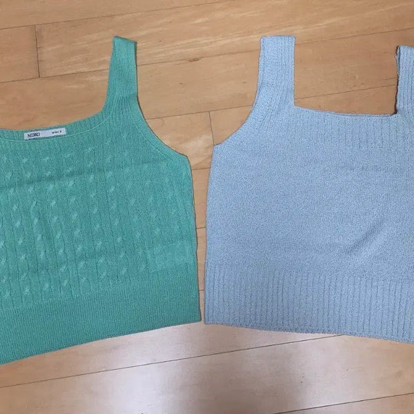 [BUNJANG] MISO Summer Camisole Bundle Set / 미쏘 여름 나시 새상품 2장 일괄