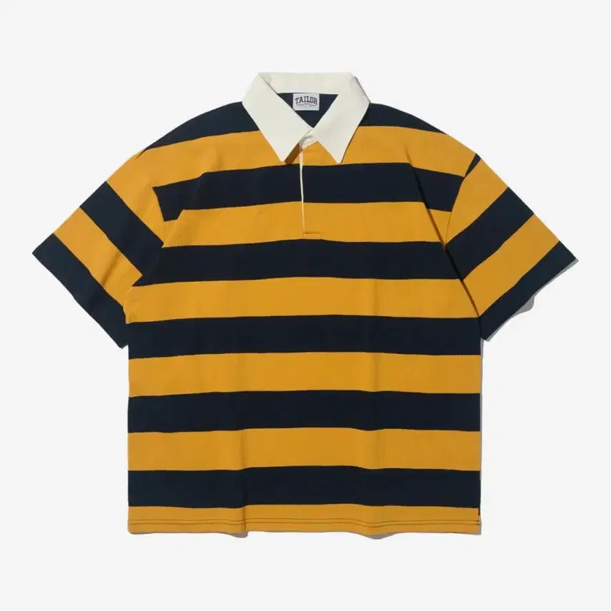 [BUNJANG] Taylor Studio Striped Rugby T-Shirt / 스트라이프 럭비 티셔츠 김하온 꿀벌티