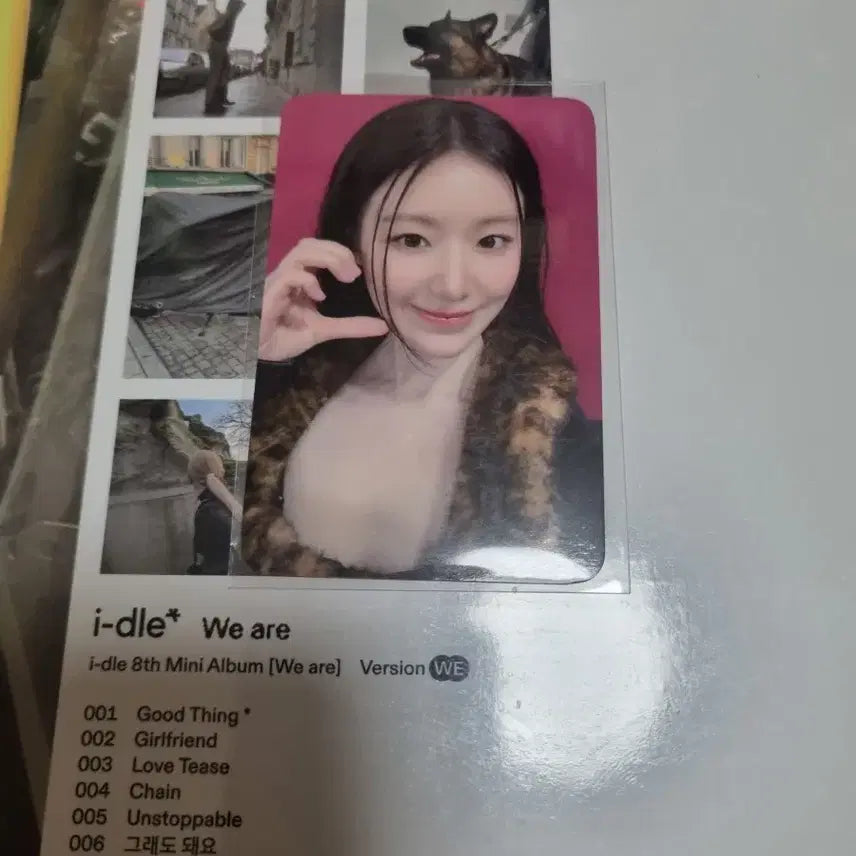 [BUNJANG] K-Pop (G)I-DLE Shuhua Lucky Draw Photocard / 슈화 ny럭드 포카 여자아이들 미연 민니 소연 우기