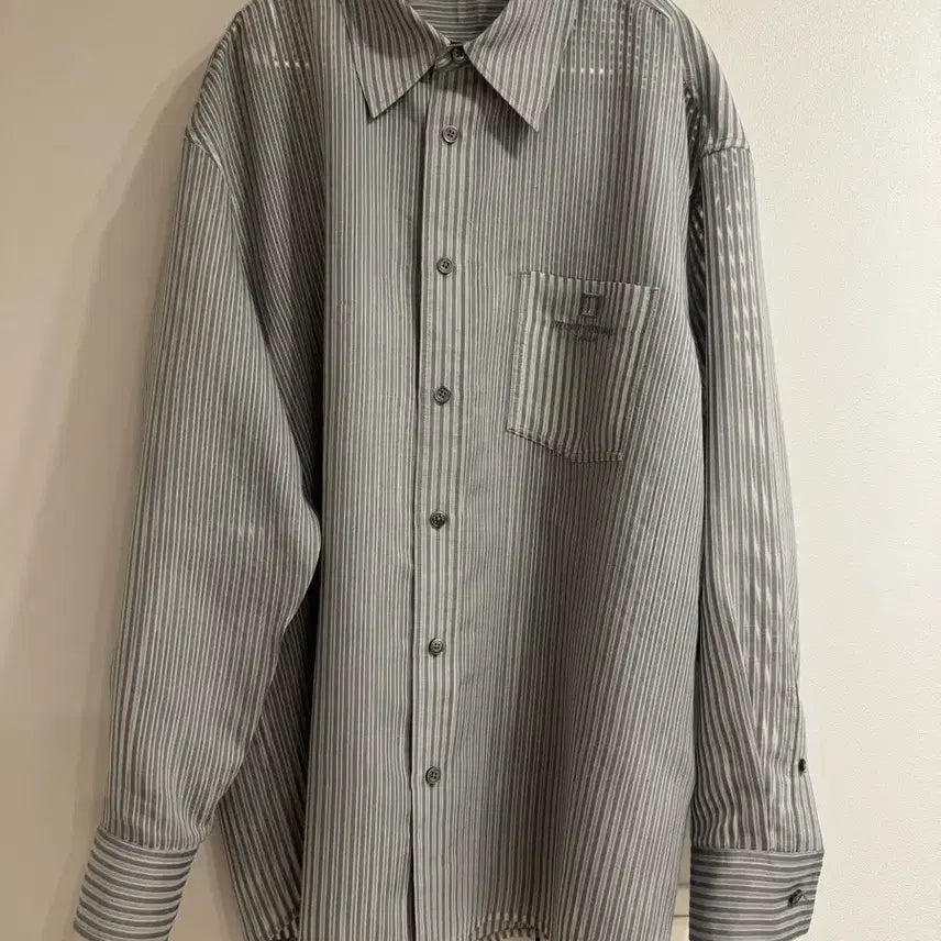 [BUNJANG] Wooyoungmi 25SS Striped Shirt / 우영미 25ss 스트라이프셔츠