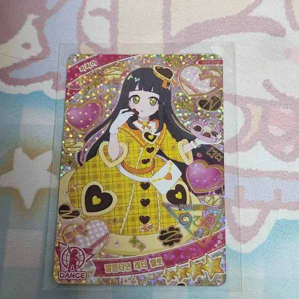 [BUNJANG] IFREE Season 6 Riria 4 Star Card Valentine Letter Yellow / 아이프리 6탄 리리아 4성 카드 발렌타인 레터 옐로