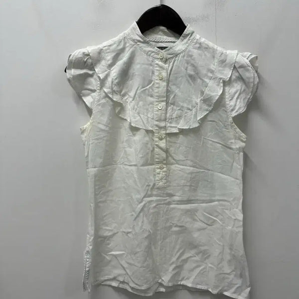 [BUNJANG] Polo Jeans Ruffle Blouse Size 85 / <만원빈티지 최저가>폴로 진스 프릴 블라우스 85