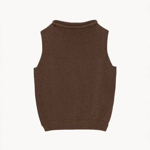 [BUNJANG] Mundal Cannoli Sleeveless Knit / 문달 카놀리 니트 Cannoli Sleeveless Knit