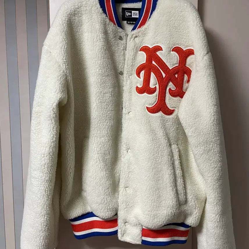 [BUNJANG] New Era Fleece New York Mets Size 100 / 뉴에라 후리스 100