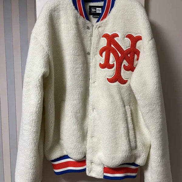 [BUNJANG] New Era Fleece New York Mets Size 100 / 뉴에라 후리스 100