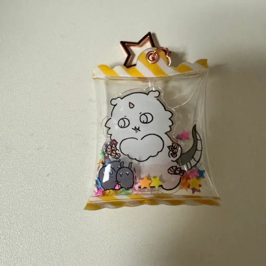 [BUNJANG] Chiikawa Anoko Star Candy Keychain / 치이카와 아노코 별 캔디 키링