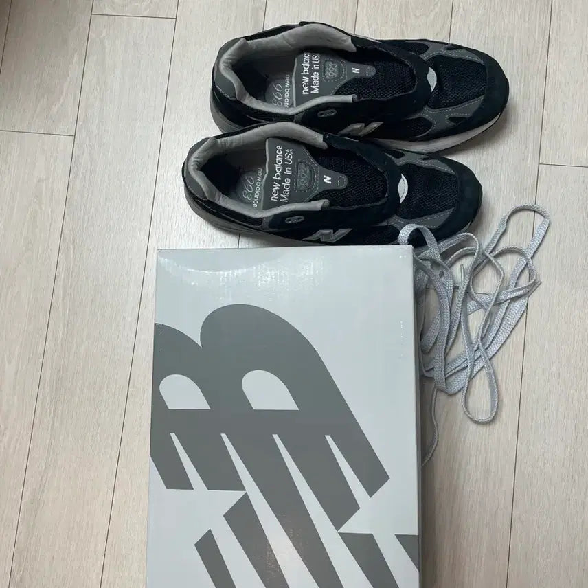 [BUNJANG] New Balance 993 Black US 8 / 정품)뉴발란스 993 블랙 260 팝니다