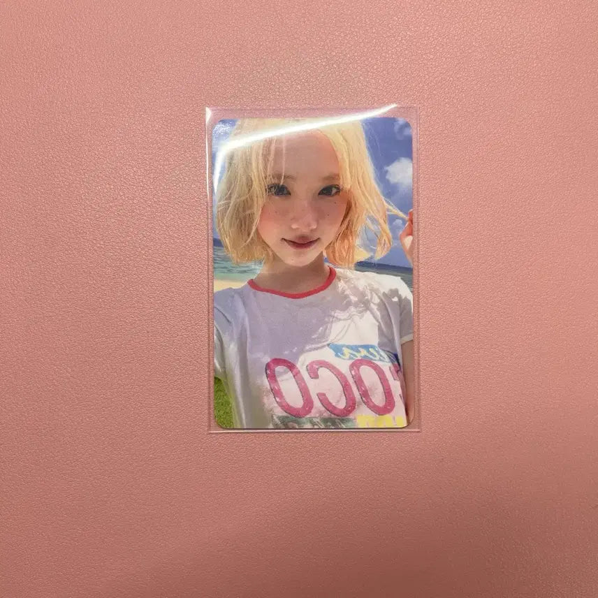[BUNJANG] Hatsuhana Lemon Tang Popup Soundwave Lucky Draw Jiwoo Photocard / 하츠투하츠 레몬탱 팝업 사운드웨이브 사웨 럭드 지우 특전 포카