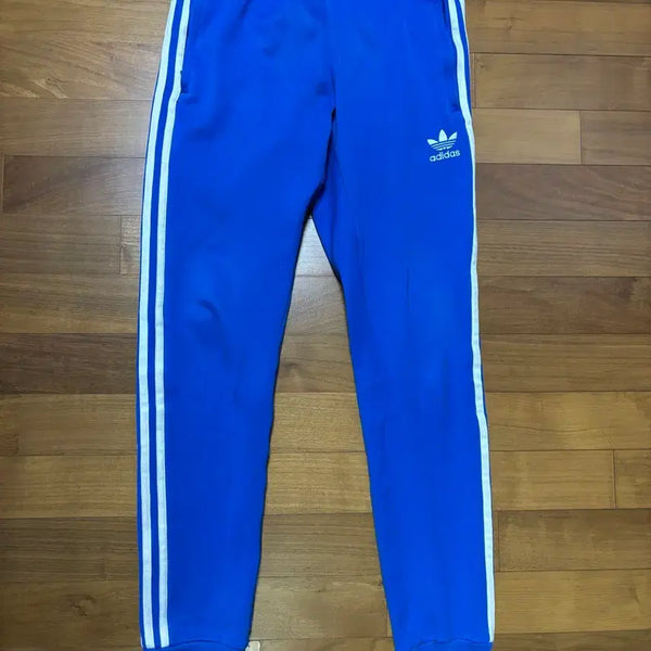 [BUNJANG] Adidas Training Jersey Pants - Blue/White - XS / 아디다스 져지팬츠 xs