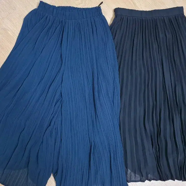 [BUNJANG] Pleated Long Skirt / 플리츠 롱스커트