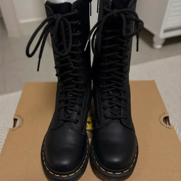 [BUNJANG] Dr. Martens 1B99 Virginia 14 Eyelet Boots UK 3 / 닥터마틴 1B99 버지니아 14홀 UK3