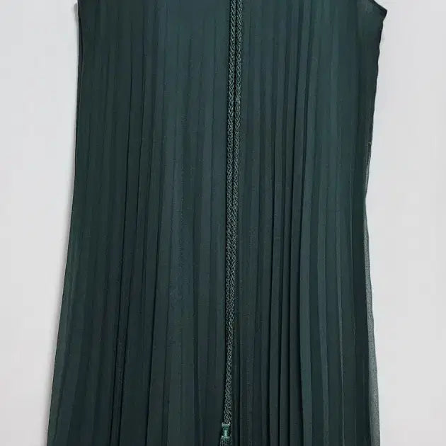 [BUNJANG] Deep Green Chiffon Dress / 딥그린 쉬폰 원피스