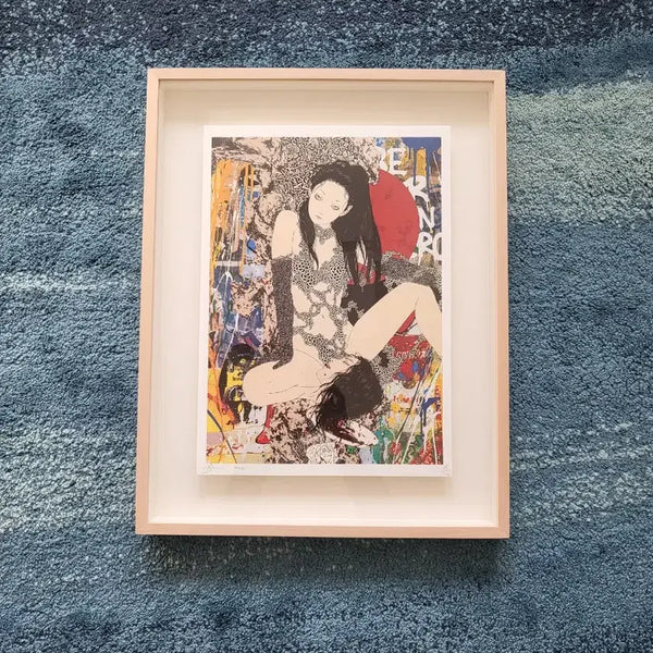 [BUNJANG] DEATH NYC Limited Edition Graffiti Pop Art Print / 데스 NYC의 한정판 그래피티 팝 아트 판화