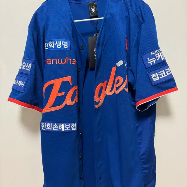 [BUNJANG] Hanwha Eagles Summer Uniform Size 105 No Name / 2025 한화 썸머 어센틱 유니폼 105 노마킹