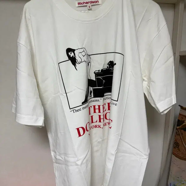 [BUNJANG] Richardson White Graphic T-Shirt / Richardson 티셔츠 화이트