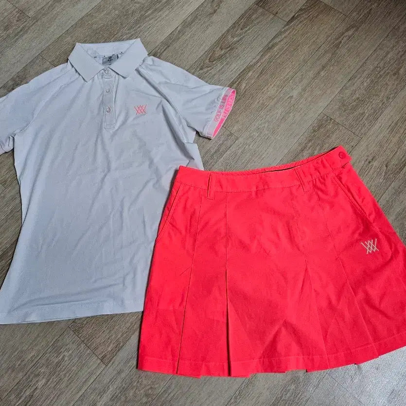 [BUNJANG] Anew Skirt and T-shirt Set / 어뉴 치마 티  66사이즈
