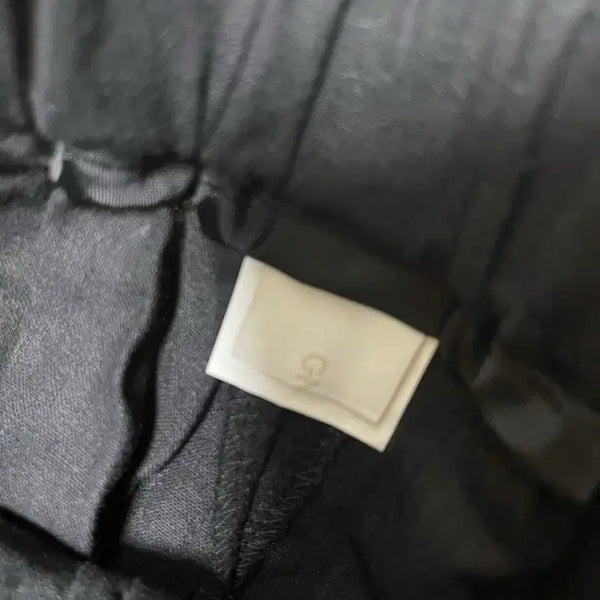 [BUNJANG] Gnoo Linen Jogger Training Pants (Black/Beige) / gnoo 린낸조거