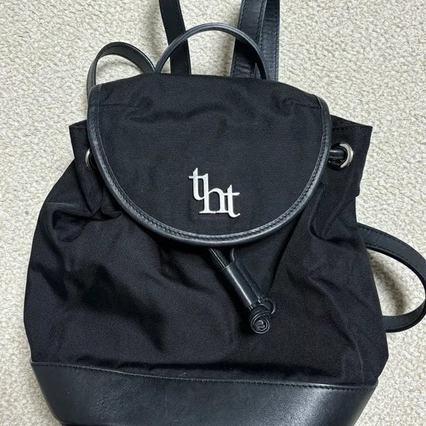 [BUNJANG] 3Times Acorn Backpack Black / 쓰리타임즈 아콘 백팩 블랙