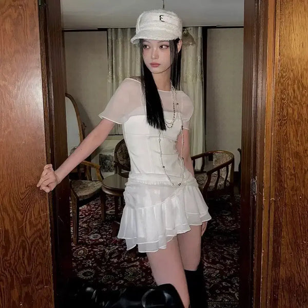 [BUNJANG] Pain Or Pleasure Merry Chiffon Dress (M) / Merry Chiffon Dress (M) 페인오어플레져 메리 쉬폰