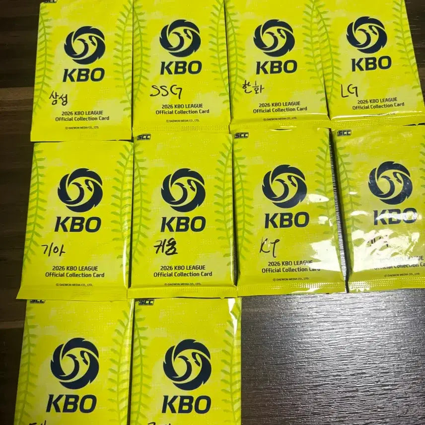 [BUNJANG] 2026 KBO League Official Collection Card Pack Bundle Set / 2026 KBO 리그 공식 컬렉션 카드 팩 일괄판매