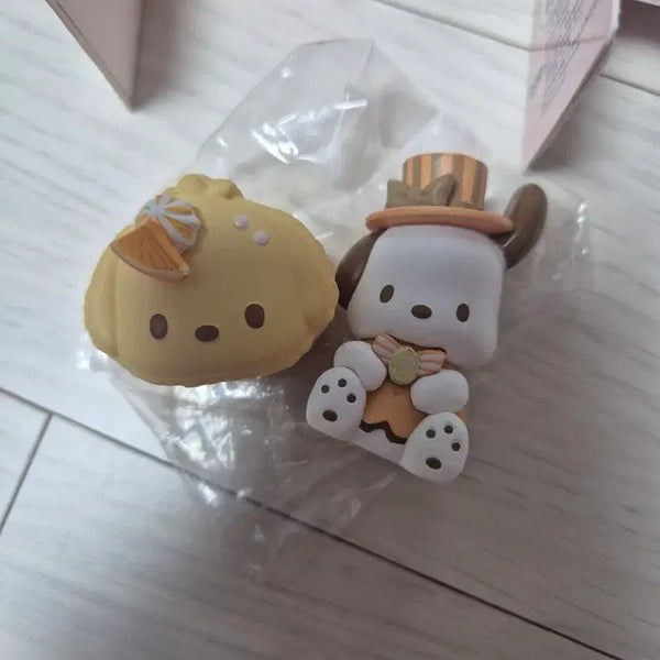 [BUNJANG] Sanrio Tea Room Series Pochacco Figure Bundle Set (2022) / 2022년 산리오 티 룸 시리즈 포차코 피규어 새상품 일괄판매