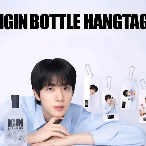 [BUNJANG] BTS Jin "I'm Jin" Bottle Hangtag Set / bts 진 아이긴 보틀행택