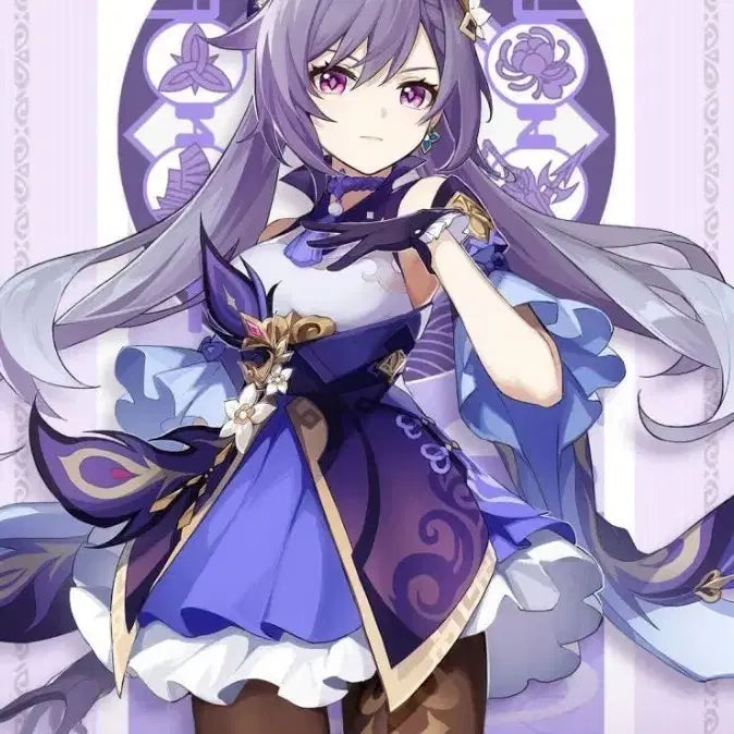 [BUNJANG] Genshin Impact Keqing Cosplay Costume 2XL / 원신 각청 코스프레 2XL 새상품입니다