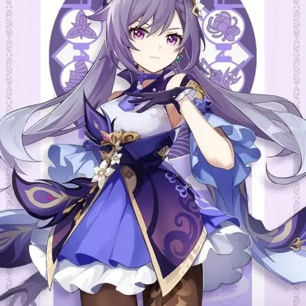 [BUNJANG] Genshin Impact Keqing Cosplay Costume 2XL / 원신 각청 코스프레 2XL 새상품입니다