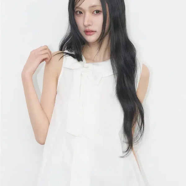 [BUNJANG] Illygo Rope Flare Blouse - White / 일리고 로프 플레어 블라우스 화이트