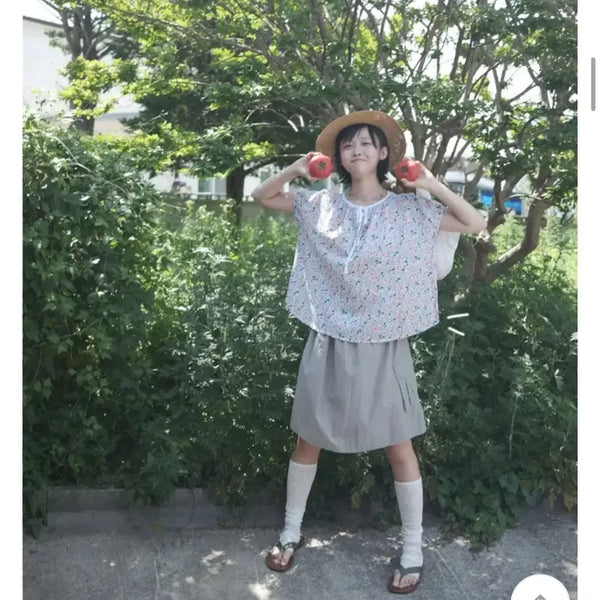 [BUNJANG] KimAhop A-Line Midi Skirt Nylon / 김아홉_A라인 nylon 미디 SK