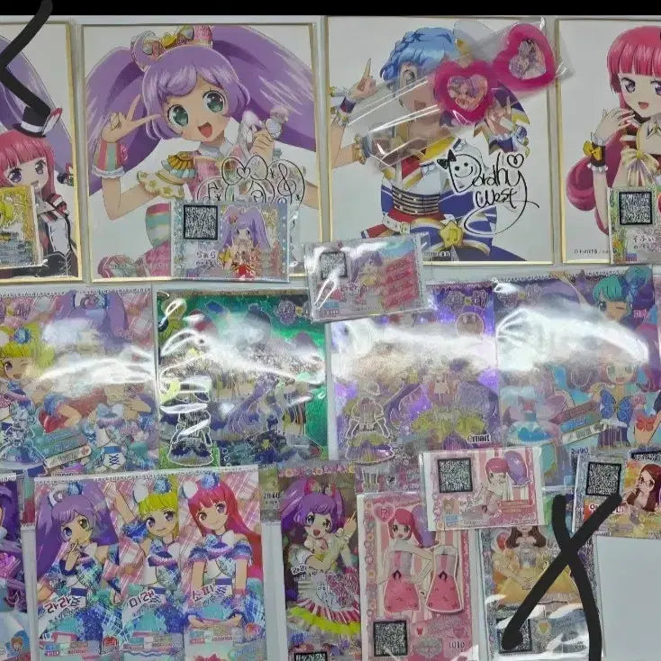 [BUNJANG] Pripara Jewel, Signboard, and Coord Ticket Bundle Set / (급전!!!!)프리파라 티켓,주얼,싸인판 일괄판매