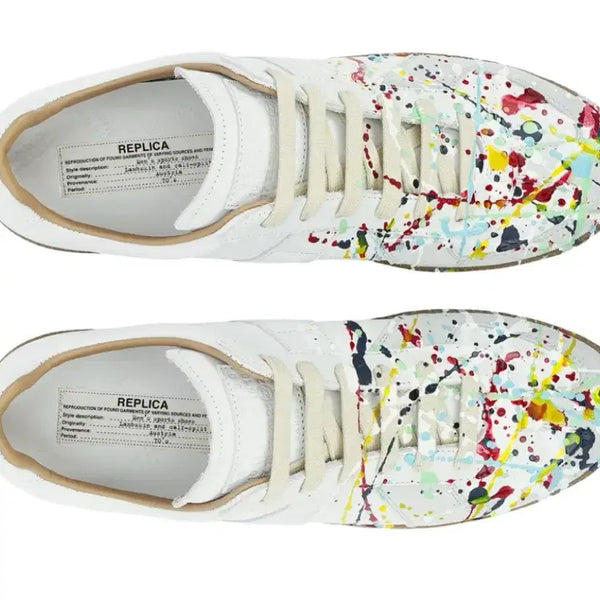 [BUNJANG] Maison Margiela Replica Paint Drop Sneakers EU42 (270) / EU42, 270 메종 마르지엘라 레플리카 페인트 드롭 스니커즈